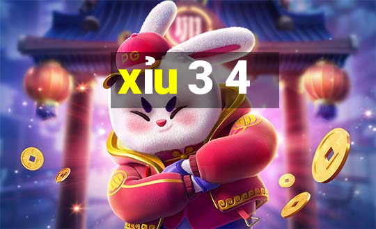 xỉu 3 4