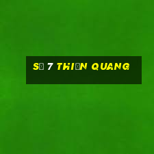 số 7 thiền quang